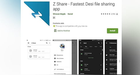 Z Share app