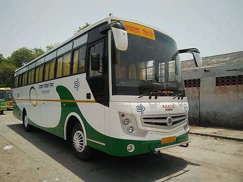 Rajasthan State Road Transport Corporation buses will start inter-state services from next week. (Photo | Twitter)