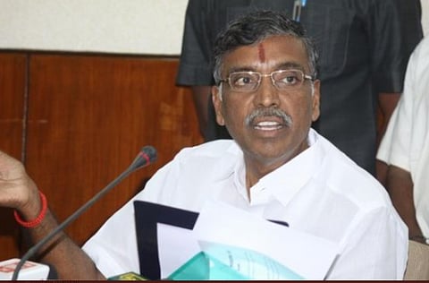 Tamil Nadu Higher Education Minister KP Anbalagan. (Photo | Twitter)