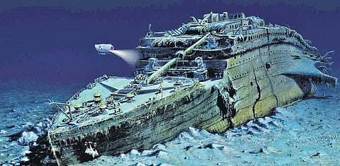 The atmosphere of the ship is built beautifully. We know, already, that these ships are going to sink, but we’re still caught up in the immersive luxury world of the Titanic as the story unfolds.