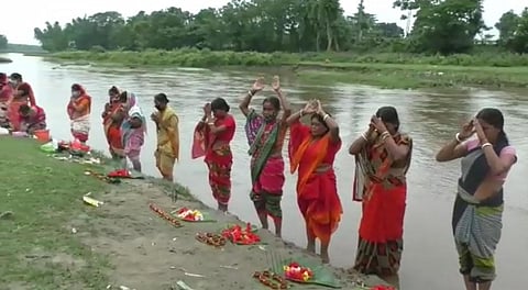 Some believed COVID-19 was the creation of goddess “Shitala”.  (Photo | Express)