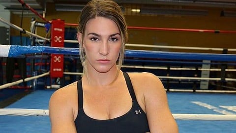 Junior lightweight contender Mikaela Mayer. (Photo | Twitter)