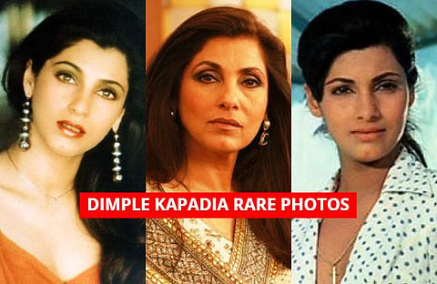As Bollywood star Dimple Kapadia turns a year older today, let us take a look at some of the rare photos of the 'Bobby' actress. (Photo | Twitter)