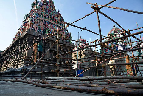 Kapaleshwar temple in Mylapore, Chennai.  (File photo | EPS)
