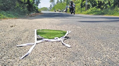 In the class, the violators will be first shown a video telling them the benefits and necessity of wearing a mask. (File Photo | B P Deepu, EPS)