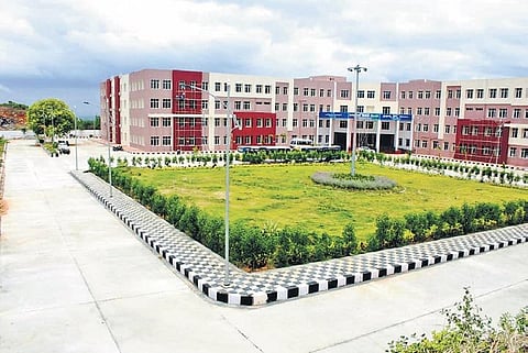 Newly-constructed Government  Medical College at Edira village  in Mahbubnagar district