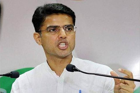 Congress leader Sachin Pilot. (Photo | PTI)