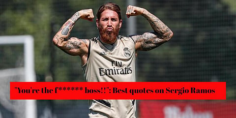 Real Madrid were crowned La Liga champions for the 34th time on Thursday after Karim Benzema scored twice in a 2-1 victory over Villarreal which clinched the title with one game to spare. The terrific form and leadership of their captain Sergio Ramos has been instrumental in beating their archrivals Barcelona in a close-fought campaign. Arguably the best defender in the world and often criticised for his brutal style, here are 10 quotes on the defender that will give goosebumps to Real Madrid fans.
