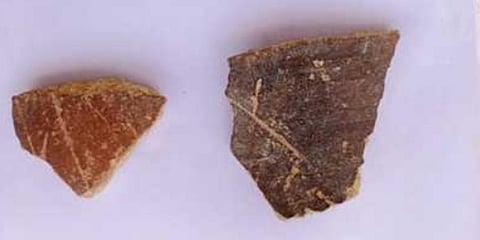 Archaeologists find graffiti-inscribed potsherds from Sivagalai archaeological site
