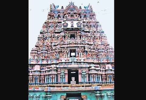 Chakrapani temple in Kumbakonam. (Photo | Chitra Madhavan)
