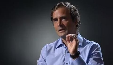 Congress leader Rahul Gandhi. (Video Screengrab)
