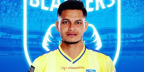 Kerala Blasters have signed Nishu Kumar from BFC (Twitter Photo)