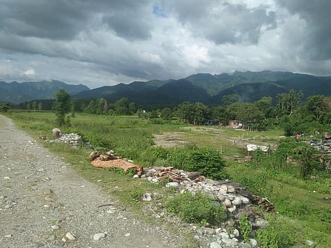 The Nepalese people are claiming that the land belongs to them contrary to the claims of India that the said land spanning about 150 square meters is 'No Man's Land'. 