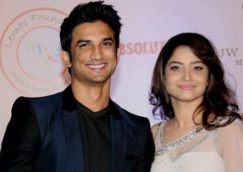Late actor Sushant Singh Rajput with former girlfriend and actress Ankita Lokhande (Photo | Facebook)