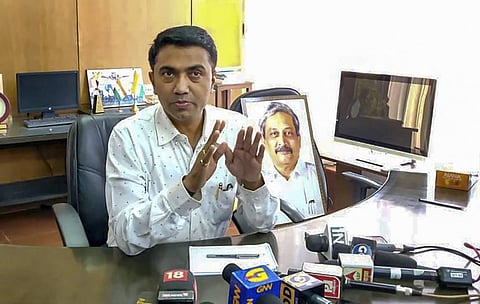 Goa chief minister Pramod Sawant (Photo | PTI)