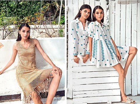 Befitting for the nomadic soul, it articulates the essence of the season through its free-flowing range of ensembles.
