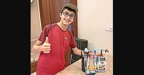 Nishaad’s contactless hand sanitiser