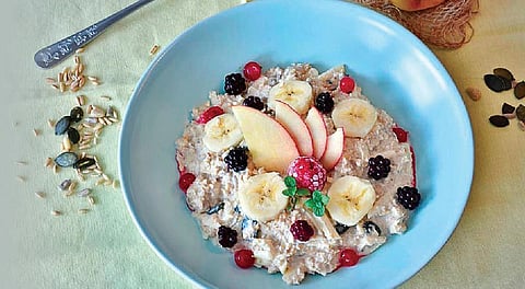 A bowl full of nutrients and vitamins