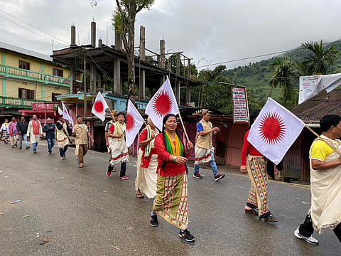 Donyi-Polo cult is a coalition of indigenous animist belief systems centred around the worship of the Sun and the Moon. (Photo | EPS)