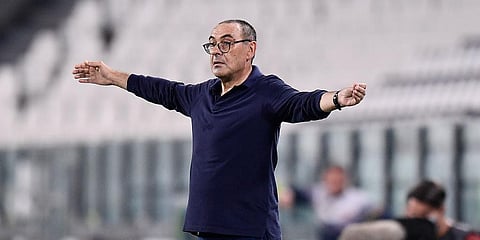 Juventus manager Maurizio Sarri (Photo | AP)