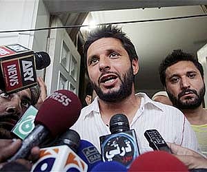 Former Pakistan cricketer Shahid Afridi (File photo | AFP)