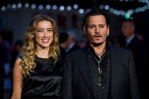 Johnny Depp and Amber Heard. (File | AFP Photo)