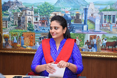 Deputy Commissioner of Chikkaballapura district R Latha (Photo | EPS)
