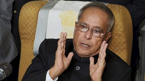 Former President Pranab Mukherjee (File Photo | PTI)