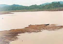 The intake well site of Indravati Project reservoir (Photo | EPS)