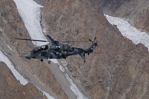 HAL's Light Combat Helicopter. (Photo | Twitter/HAL)