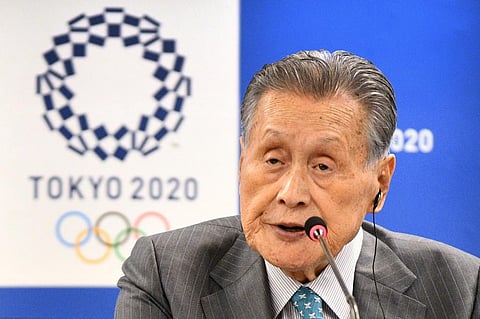 The Tokyo Olympics chief Yoshiro Mori.(Photo | AFP)