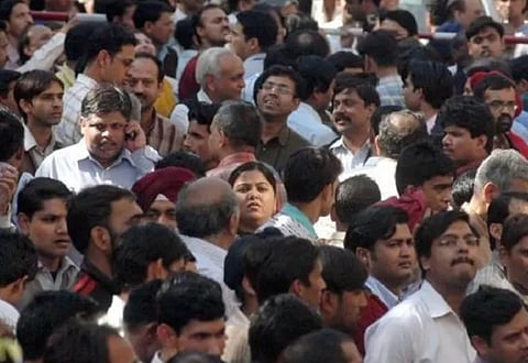 In the age group of 15-24, India's share to the total global population is expected to fall from 19.3 percent in 2011 to 15.1 percent in 2036. (Photo | PTI)