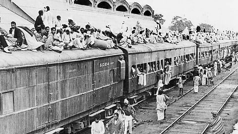 After the Independence was announced, a mass migrants exodus was witnessed. (File Photo | EPS)
