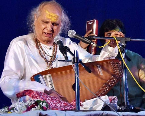 Mewati-Gharana music maestro Pandit Jasraj (Photo | PTI)