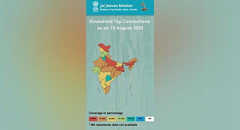 Telangana number one state in providing functional household tap connections