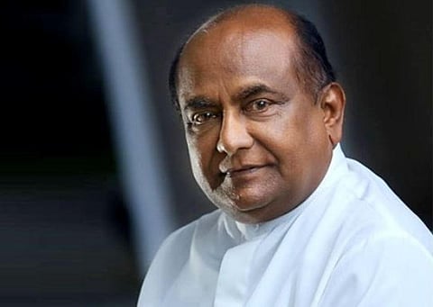 Sri Lanka parliament speaker Mahinda Yapa Abeywardena (Photo | Twitter)