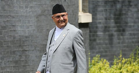 Nepal PM KP Sharma Oli (File photo | AFP)