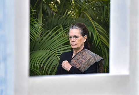 Congress president Sonia Gandhi. (Photo| PTI)