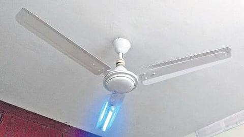 Kerala student develops ceiling fan UV sterilising unit for disinfection