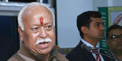 RSS chief Mohan Bhagwat (Photo | PTI)
