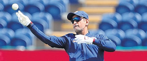 MS Dhoni has not played a competitive match since the World Cup last July