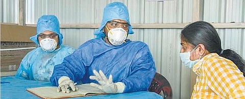 Health workers spooked as govt sends patients home after antigen test
