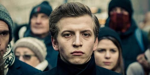 Maciej Musiałowski in a still from 'The Hater'. (Photo| IMDb)
