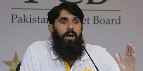 Pakistan coach Misbah-ul-Haq (File photo| PTI)