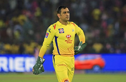 Chennai Super Kings skipper MS Dhoni (File photo| AP)