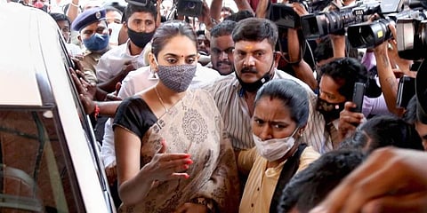 Sandalwood actress Ragini Dwivedi (Photo | PTI)