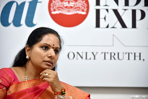 Kalvakuntla Kavitha (File | EPS)