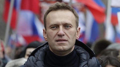 Russian opposition leader Alexei Navalny 