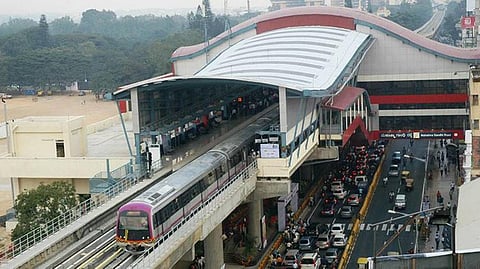 Bangalore Metro Rail.
