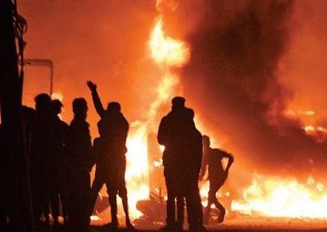 A scene of the August 11 violence | file photo